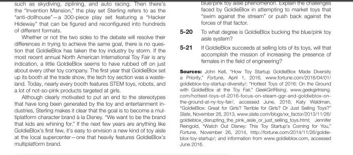 goldieblox case study answers