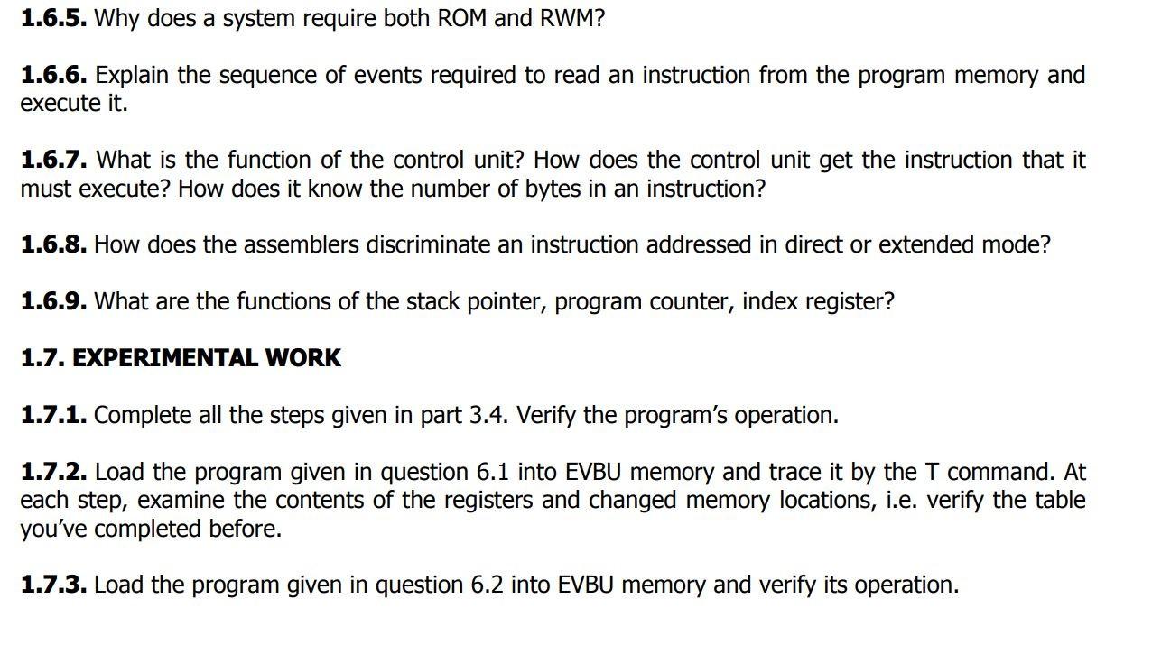 Solved 1 6 1 Assuming That The Memory Locations From 2400 Chegg Solved 1 6 1 Assuming That The Memory Locations From 2400 Chegg