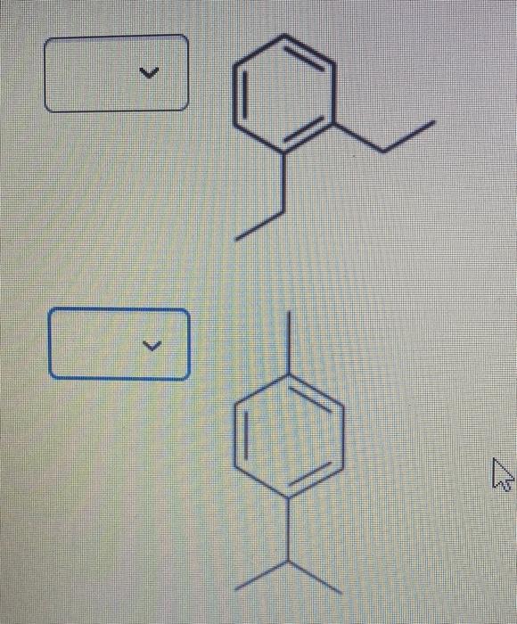 Solved Match each structure to the correct number of unique | Chegg.com