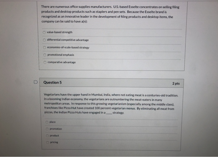 Solved There are numerous office supplies manufacturers.