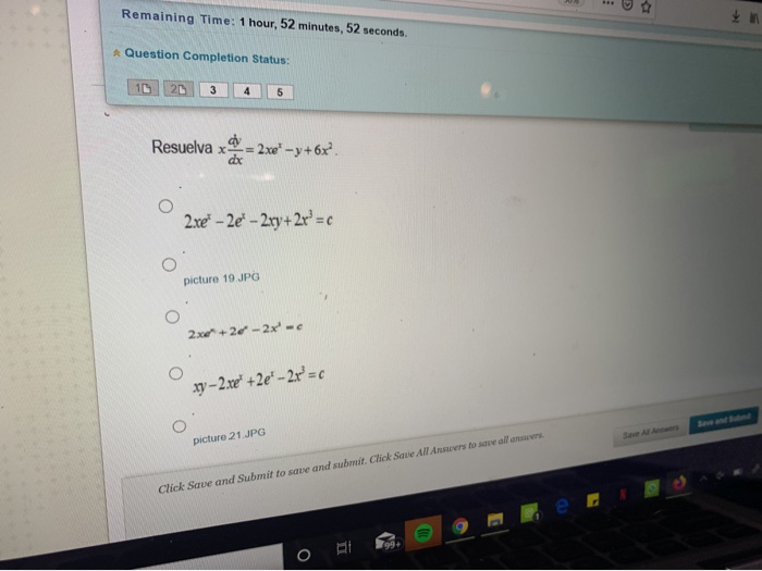 Solved Remaining Time: 1 hour, 52 minutes, 52 seconds | Chegg.com