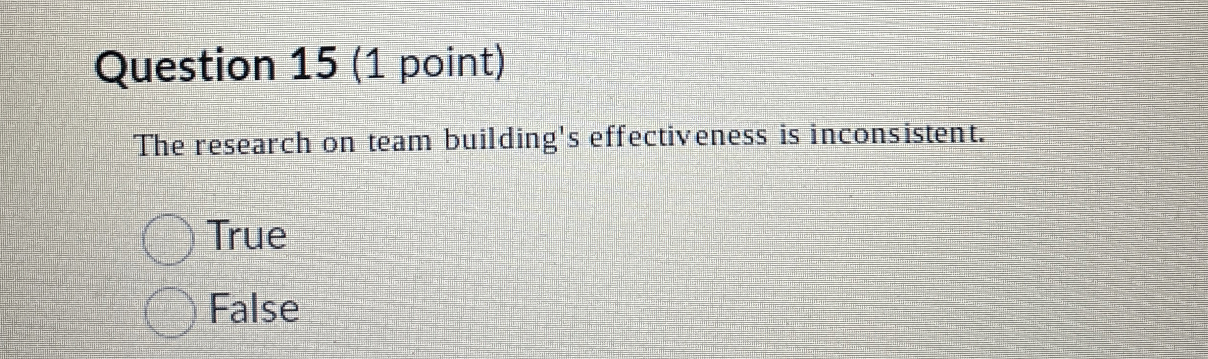 the research on team building's effectiveness is inconsistent