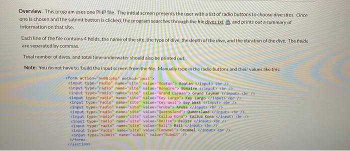 Solved i have to use a php code to do the homework | Chegg.com