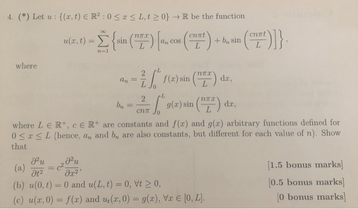 Solved 4 Let U Z T E R2 0 L T 0 R Be The Chegg Com