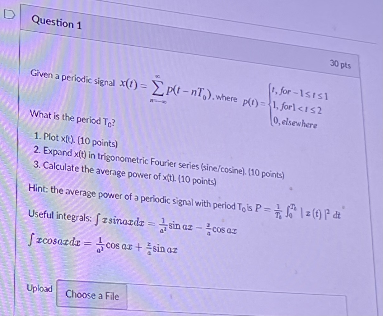 Solved Please solve writting out step by step with no AI | Chegg.com
