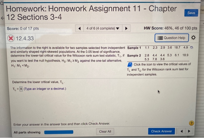 Solved Homework: Homework Assignment 11 - Chapter 12 | Chegg.com