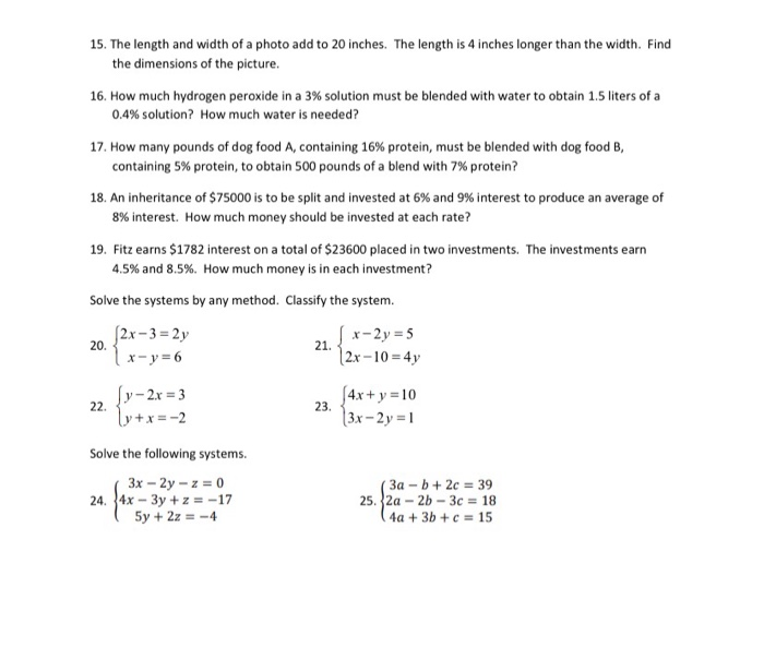 Solved Solve The Systems Numerically Y 2x 85 1 Ly Chegg Com