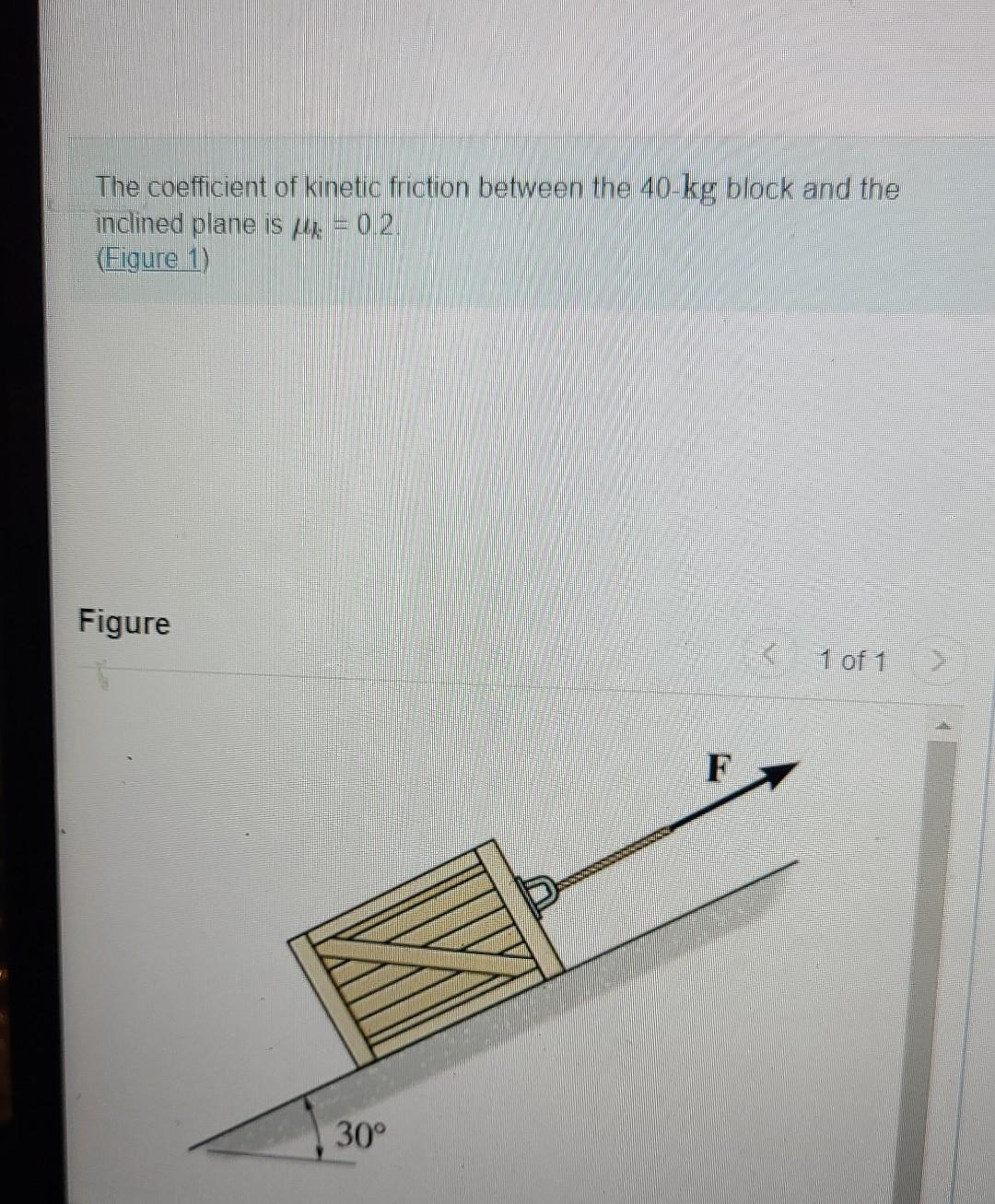 Solved The coefficient of kinetic friction between the 40−kg | Chegg.com
