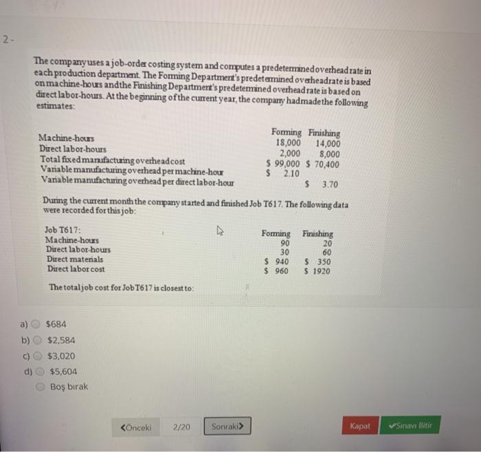 solved-2-the-company-uses-a-job-order-costing-system-and-chegg