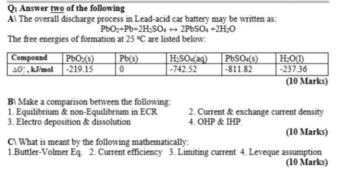 These Questions Are Related To Chemical Engineering Chegg Com