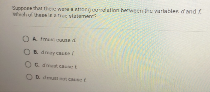 solved-suppose-that-there-were-a-strong-correlation-between-chegg