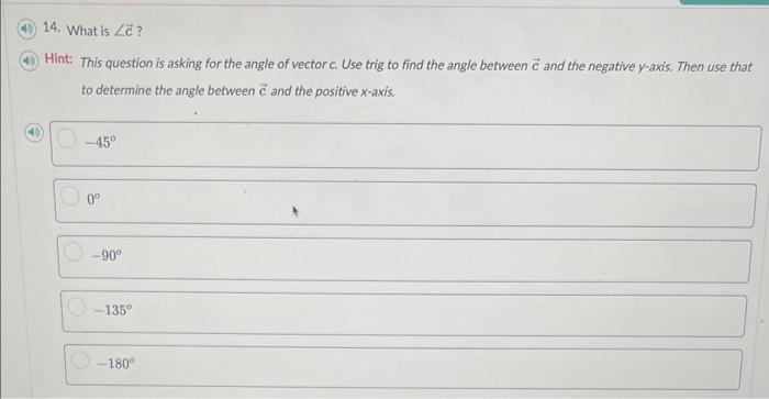 Solved 14. What is ∠cˉ ? Hint: This question is asking for | Chegg.com