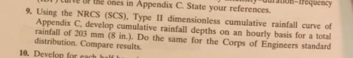 Solved quency the ones in Appendix C. State your references. | Chegg.com