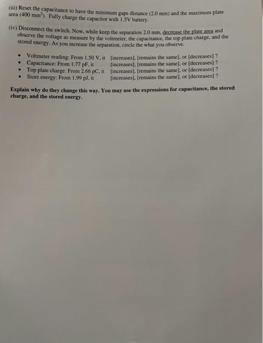 lab report physics matriculation experiment 1 capacitor