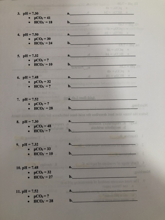 Solved Acid Base Problems Solve The Following Acid Base Chegg Solved Acid Base Problems Solve The Following Acid Base Chegg