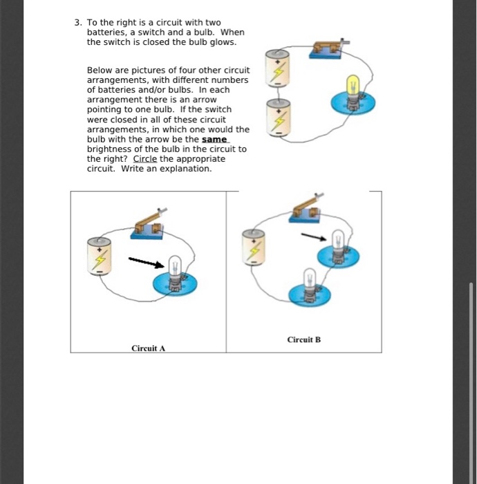 Solved 3. To the right is a circuit with two batteries, a | Chegg.com