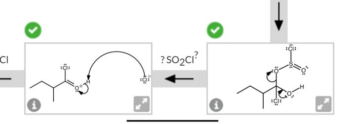 Solved The reaction of a carboxylic acid and thionyl | Chegg.com