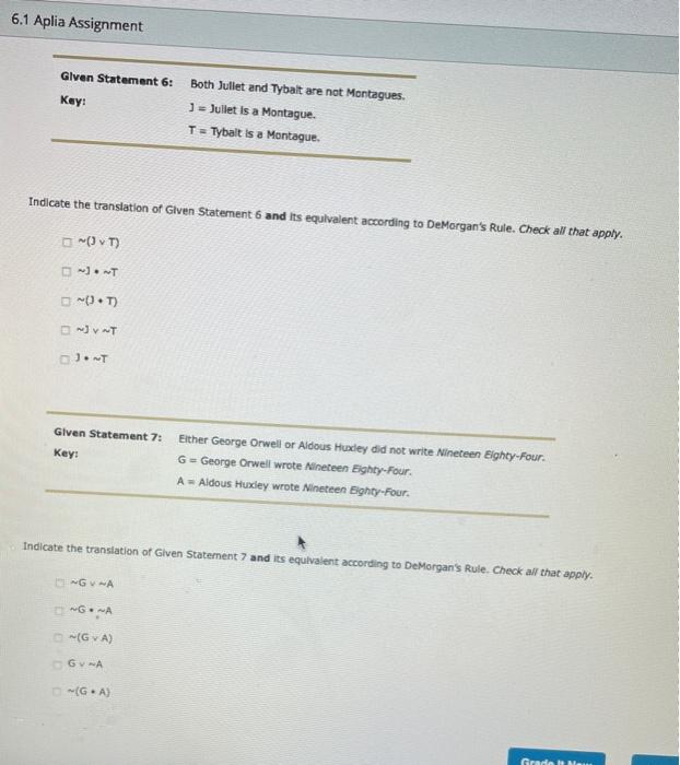 6.1 aplia assignment quizlet