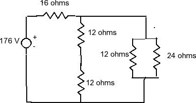 Solved Find the power supplied by the voltage source and the | Chegg.com