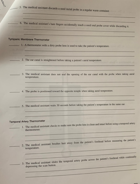 critical thinking activities measurement of body temperature