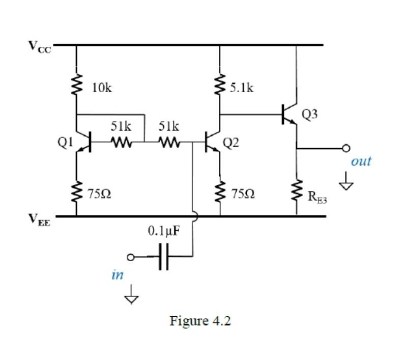 6. Transistors Q2 and Q3 in Figure 4.2 conduct | Chegg.com