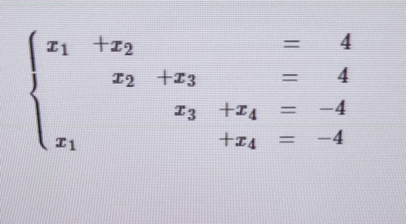 Solved x1 x2x2 x3x1 4x3 x4 x4 4 4 4 Chegg