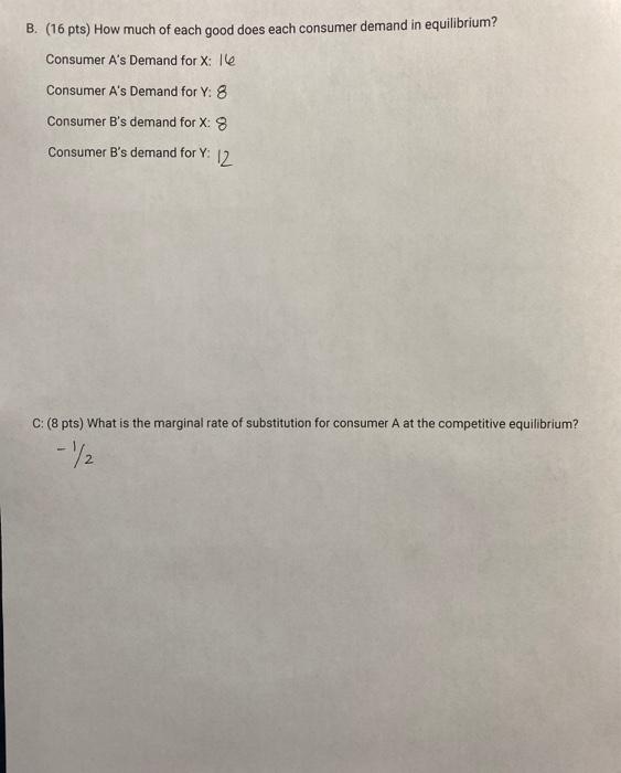 Solved ECON 302 HOMEWORK 3B 1. Suppose There Are Two | Chegg.com