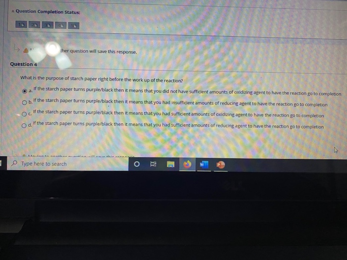 Solved * Question Completion Status: ther question will save | Chegg.com