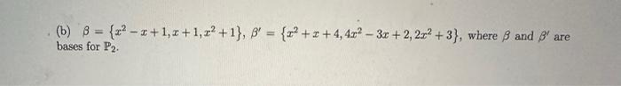 Solved Problem 6: (10 Points) In Each Of The Following | Chegg.com