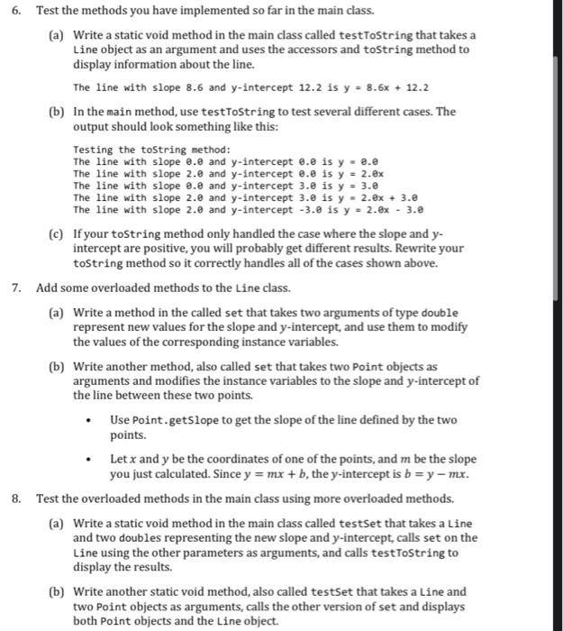 Solved 3. Create a Java class file for a Point class, then | Chegg.com