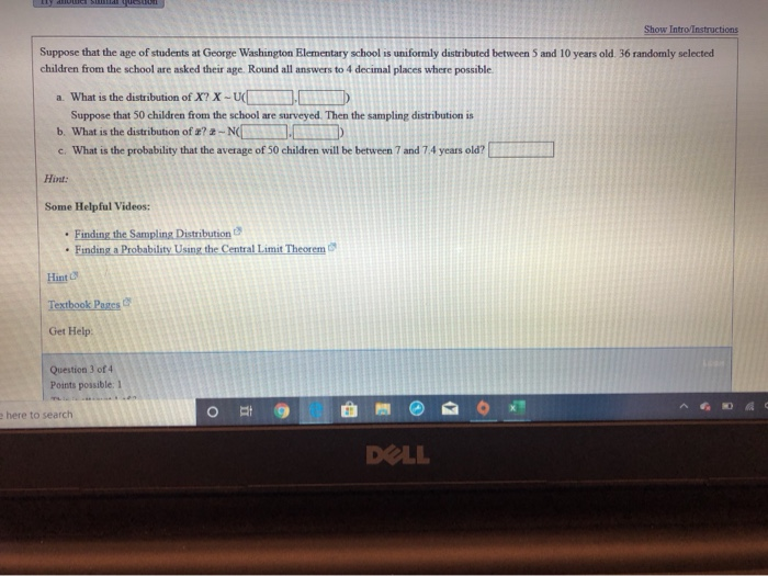 Solved Show Intro Instructions Suppose that the age of | Chegg.com