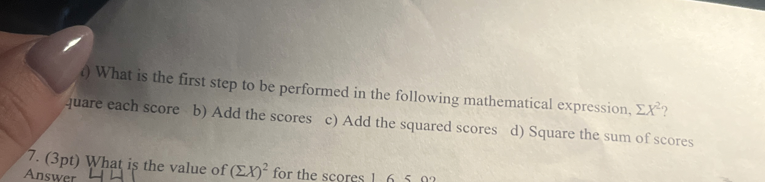 Solved c) ﻿What is the first step to be performed in the | Chegg.com