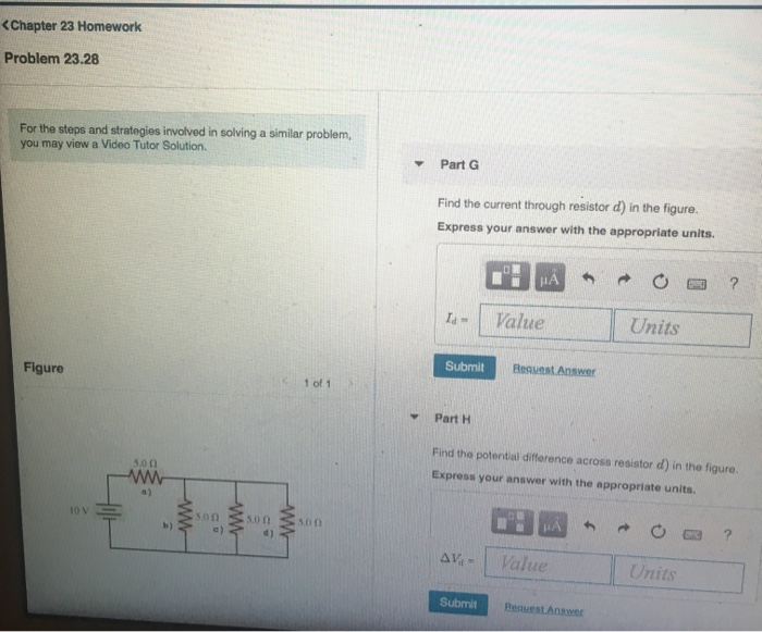 Solved Chapter 23 Homework Problem 23.28 For the steps and | Chegg.com