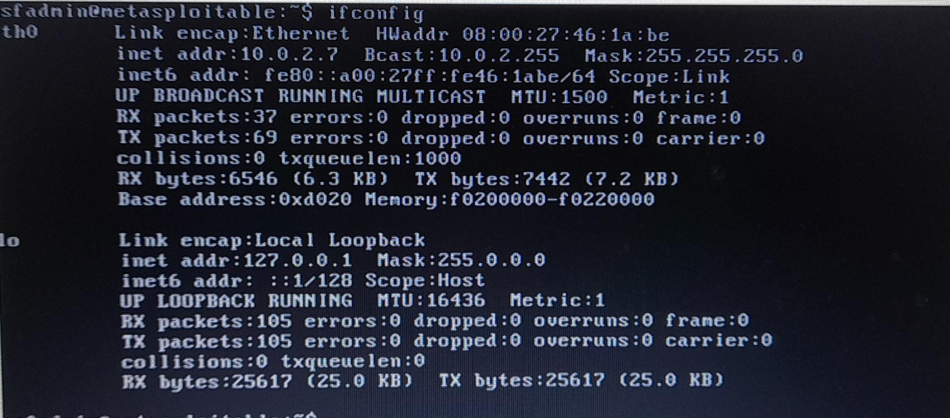 Solved 7. Use ping scan to check all up hosts in your | Chegg.com