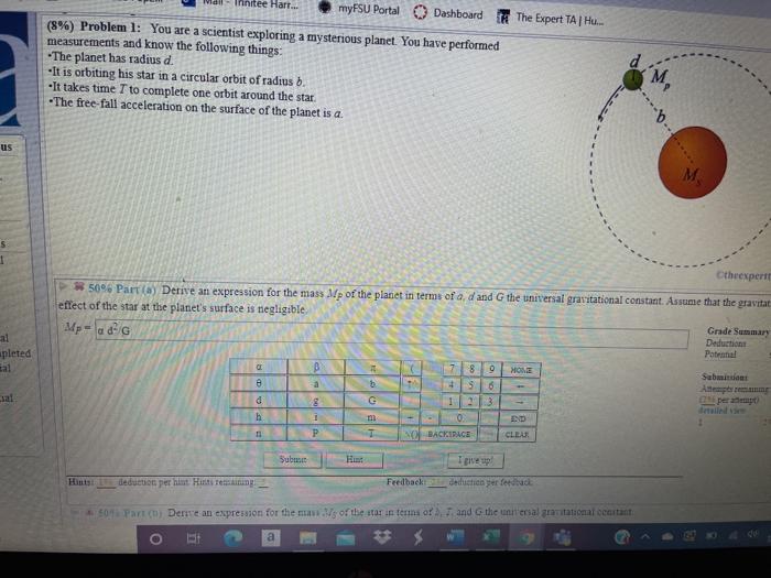 Solved Innitee Hart Myfsu Portal Dashboard T The Exper Chegg Com