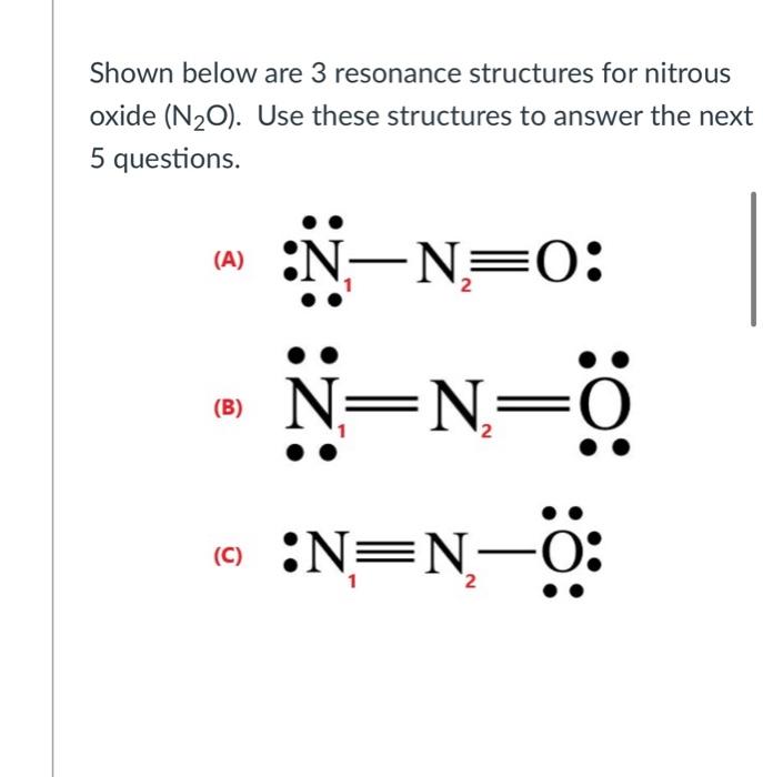 lewis dot structure n2o