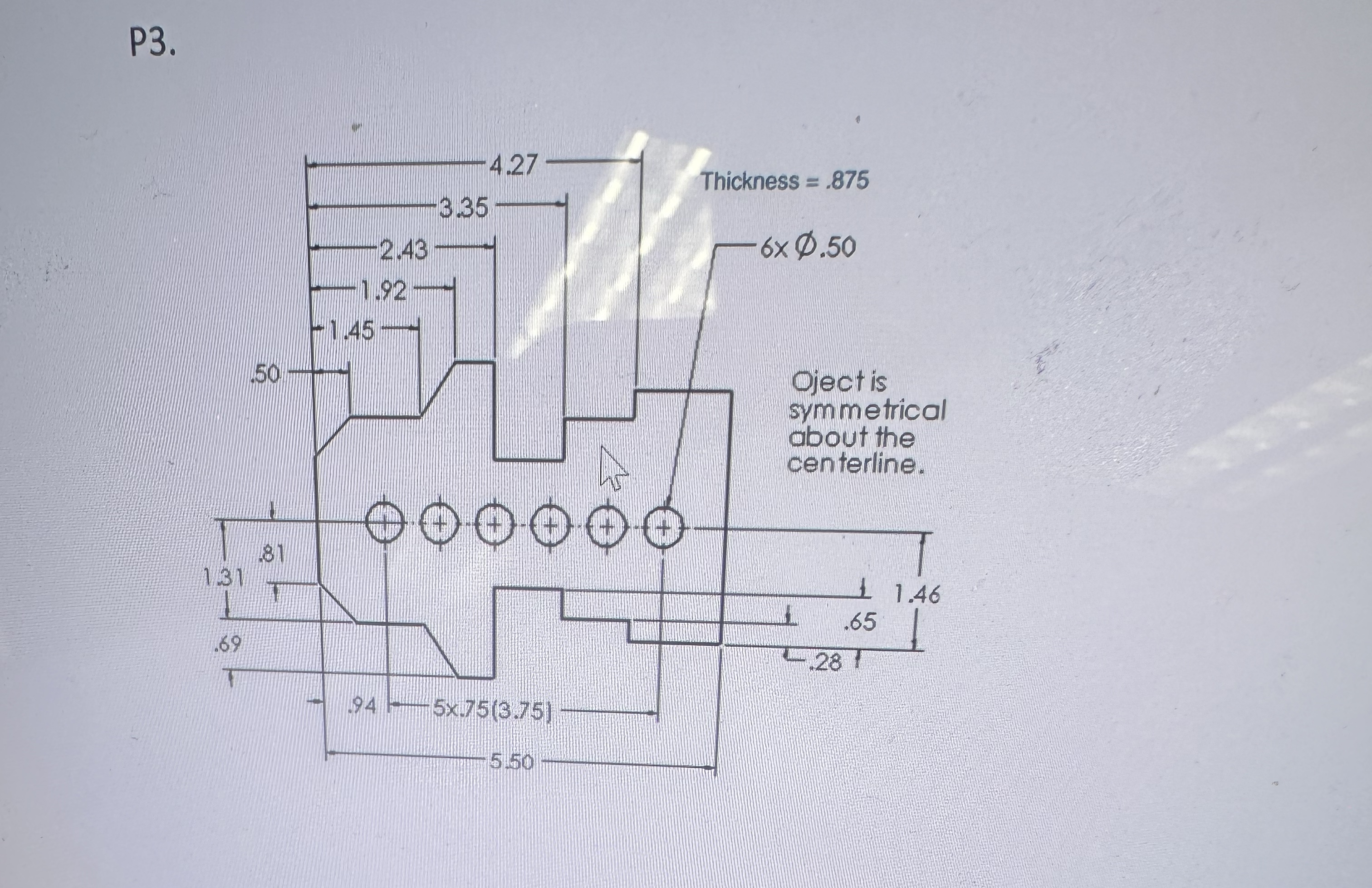Solved P3.Please provide steps on with pictures on how to | Chegg.com