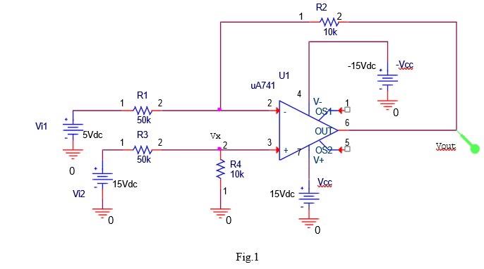 Solved 1- Calculate Vo1, Vo 2 & Vo theoretically of the | Chegg.com