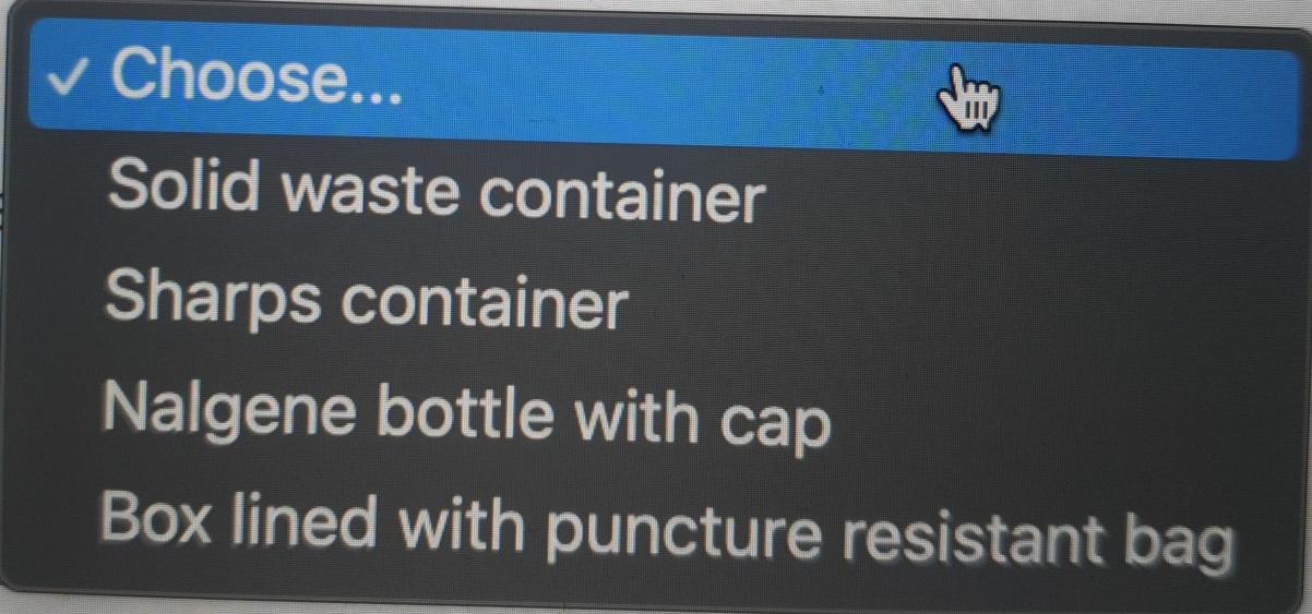 Solved Determine where to dispose of each type of waste.
