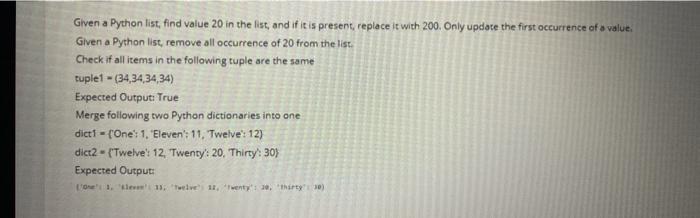 solved-given-a-python-list-find-value-20-in-the-list-and-chegg