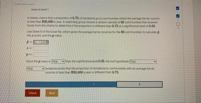 solved-a-charity-claims-that-a-proportion-of-0-75-of-chegg