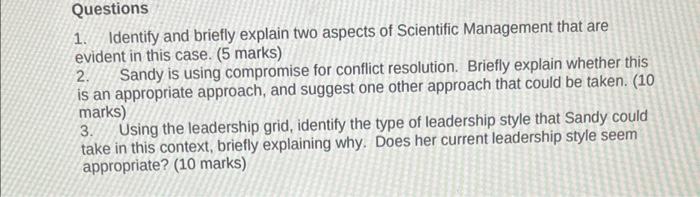 Solved SECTION B Read The Case And Answer ALL Of The | Chegg.com