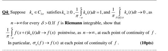 Solved J 1 0d 1 And 04 Suppose K Ec Satisfies K 20 Chegg Com