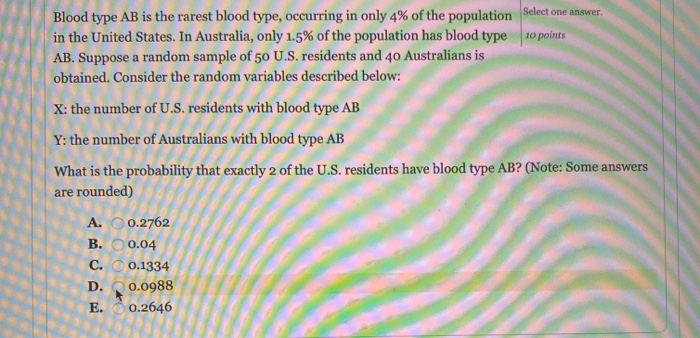 solved-blood-type-ab-is-the-rarest-blood-type-occurring-in-chegg