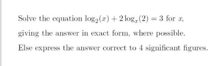 Solved Solve the equation 25x−2=70 for x, giving the answer | Chegg.com