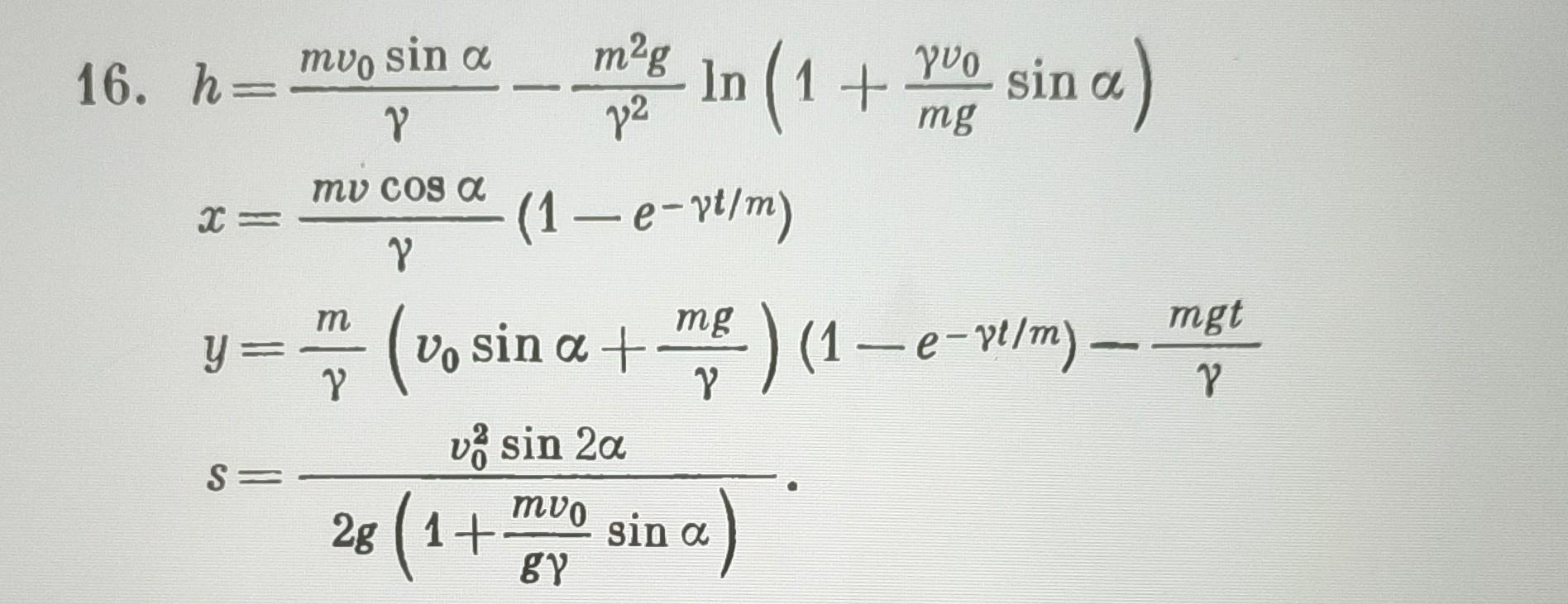 Solved The Problem Is From Classical Mechanic. It Has To Be | Chegg.com