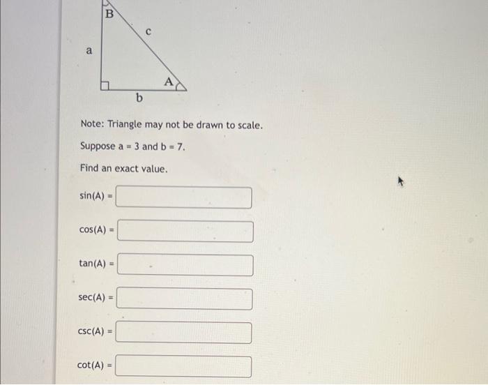 Solved A=3 And B=7 | Chegg.com