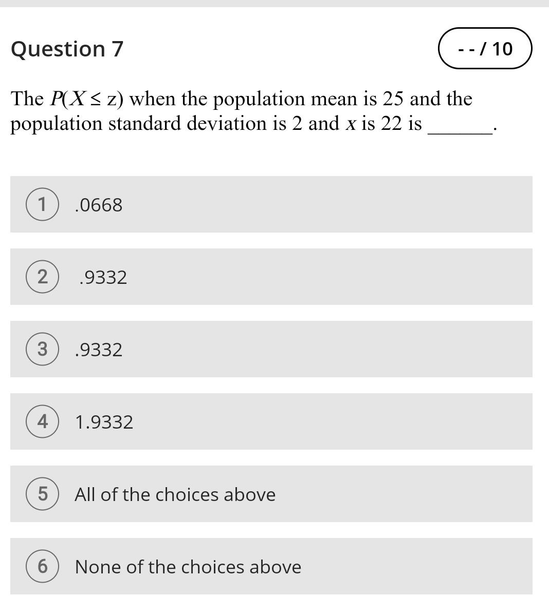 Solved Question 10 /10 If the average time between events