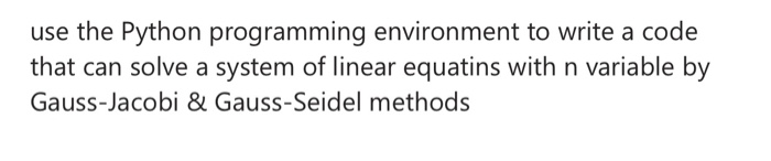 Solved use the Python programming environment to write a | Chegg.com