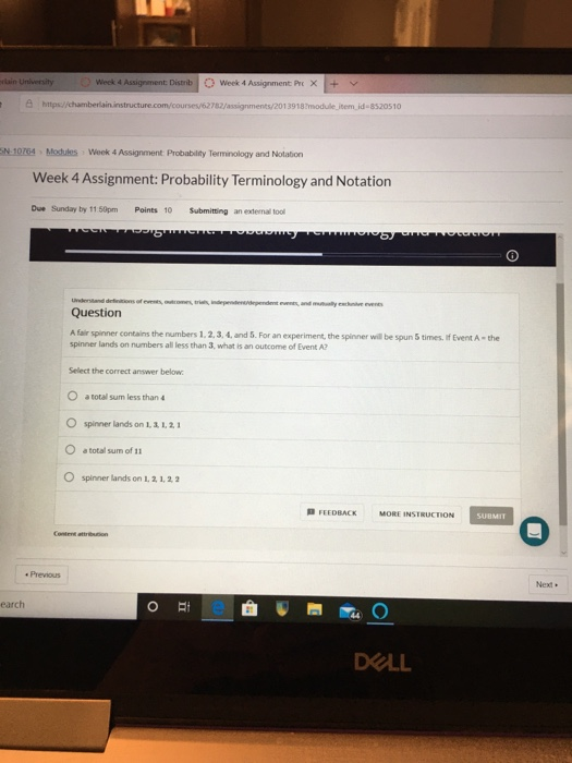Solved selain University Week 4 Assignment Distrib Week 4 | Chegg.com